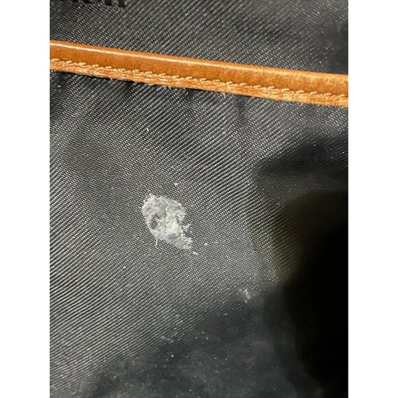 Coach Leather Backpack Brown Drawstring Flap Vintage Style Used - Picture 9 of 16